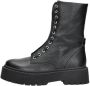 Steve Madden Odilia dames veterboot Zwart - Thumbnail 3