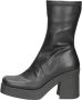 Steve Madden Overcast Enkellaarsjes Enkelboots met rits Dames Zwart - Thumbnail 3