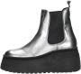 Steve Madden Pegasus Enkellaarsjes Plat zilver - Thumbnail 1