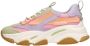 Steve Madden Possession-E chunky sneakers roze lila groen - Thumbnail 2