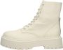 Steve Madden Skylar leren veterboots off white - Thumbnail 3