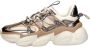 Steve Madden Spectator Sneakers Laag brons - Thumbnail 1