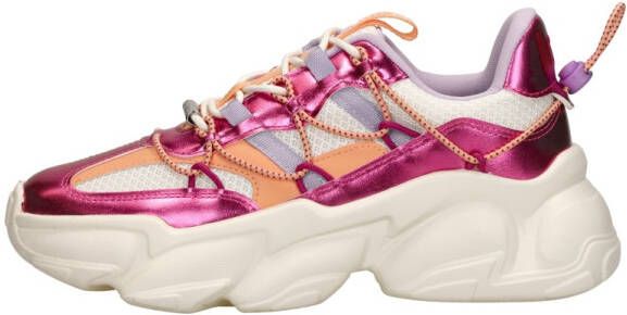 Steve Madden Spectator Sneakers Laag Fuchia