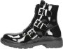 Sub55 Biker boots Enkellaarsjes zwartlak - Thumbnail 2