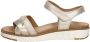 Sub55 Comfort Collection Romi 22 Sandalen Plat goudkleur - Thumbnail 2