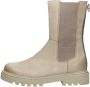 Sub55 Chelsea boots Enkellaarsjes Plat taupe - Thumbnail 2