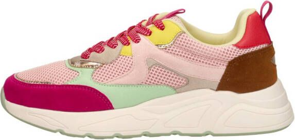 Sub55 Sneakers Laag Fuchsia