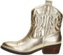 Sub55 Western boots Enkellaarsjes Hak goudkleur - Thumbnail 2