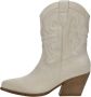 Sub55 Western boots Enkellaarsjes Hak beige - Thumbnail 2