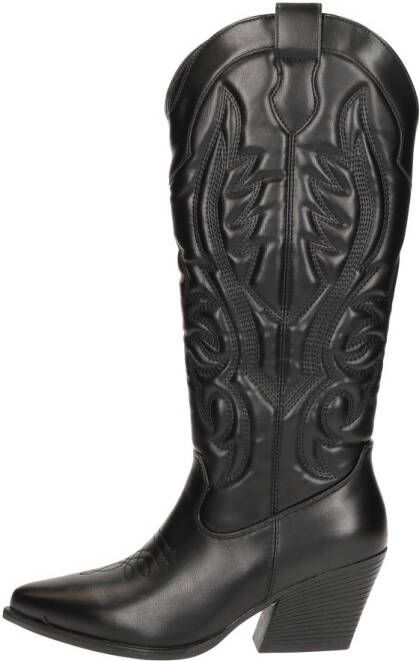 Sub55 Western boots Kuit Laarzen zwart