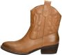 Sub55 Western boots Enkellaarsjes Hak cognac - Thumbnail 2