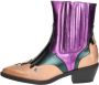 Sub55 Western boots Enkellaarsjes Hak Rosé-goud - Thumbnail 2