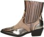 Sub55 Western boots Enkellaarsjes Hak brons - Thumbnail 2