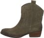 Sub55 Western boots Enkellaarsjes Hak groen - Thumbnail 2