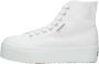 Superga 2708 HI TOP Volwassenen Half hoge schoenen Kleur Wit beige - Thumbnail 3