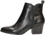 Tamaris Elegante Zwarte Dierenprint Enkellaars Black Dames - Thumbnail 3