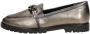 Tamaris Stijlvolle Loafer in Metallic Zilver Gray Dames - Thumbnail 2