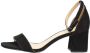 Tango | Brooklynn 15 e black nubuck mule ankle strap covered heel sole - Thumbnail 2