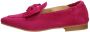 Tango Shoes Tango Nicolette 9C Pink Kid Suede Loafer Instappers roze strik schoenen Loafers Dames schoenen - Thumbnail 2