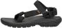 Teva Zwarte platte velcro sandalen voor dames Black Dames - Thumbnail 4