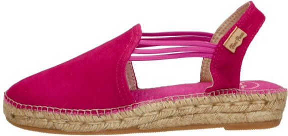 Toni Pons Nuria Sandalen Touwzool fuchsia