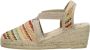 Toni Pons Terra-MA Espadrilles Sleehak Dames Raffia Multi - Thumbnail 3