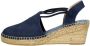 Toni Pons Tremp Dames Espadrilles met sleehak Blauw - Thumbnail 2