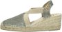 Toni Pons Triton Dames Espadrilles Caqui Groen Textiel TRITONcaqui - Thumbnail 3