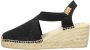 Toni Pons Triton Dames Espadrilles Zwart - Thumbnail 2