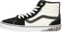 VANS Filmore Hi Guard suede sneakers zwart wit - Thumbnail 2