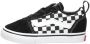 Vans TD Ward Slip On Checkered Sneakers Black True White - Thumbnail 3