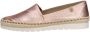 Verbenas Noa Nucleo metal leren espadrilles roze metallic - Thumbnail 2