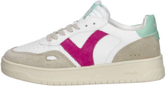 Victoria Stijlvolle vetersneakers voor vrouwen White Dames