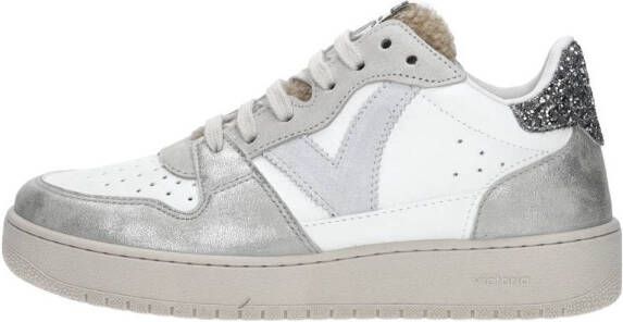 Victoria Sneakers Laag Zilver