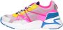 Vingino Odilia Lage sneakers Leren Sneaker Meisjes Roze - Thumbnail 2