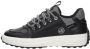 VINGINO Owen chunky leren sneakers zwart Jongens Leer Meerkleurig 35 - Thumbnail 4