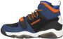 Vingino Raoul Mid leren sneakers donkerblauw - Thumbnail 2