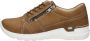 Wolky Dames Veterschoen Feltwell 0660911 410 Cognac Nubuck - Thumbnail 2