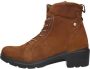 Wolky Midi Veterboot Dames Bruin Cognac - Thumbnail 2