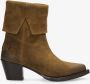 SHABBIES Enkellaarsjes Dames Lure Mid Boot Maat: 38 Materiaal: Suède Kleur: Bruin - Thumbnail 4