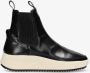 Shabbies Amsterdam Sneaker Boot Chavi Zwart - Thumbnail 2