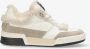 Shabbies Amsterdam Shabbies Revin Low Lage sneakers Leren Sneaker Dames Taupe - Thumbnail 3