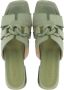 MACE Slippers Dames M1119 Nub Maat: 37 Materiaal: Nubuck Kleur: Groen - Thumbnail 5