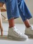 Nubikk Beige Leren Sneakers voor Vrouwen Beige Dames - Thumbnail 14