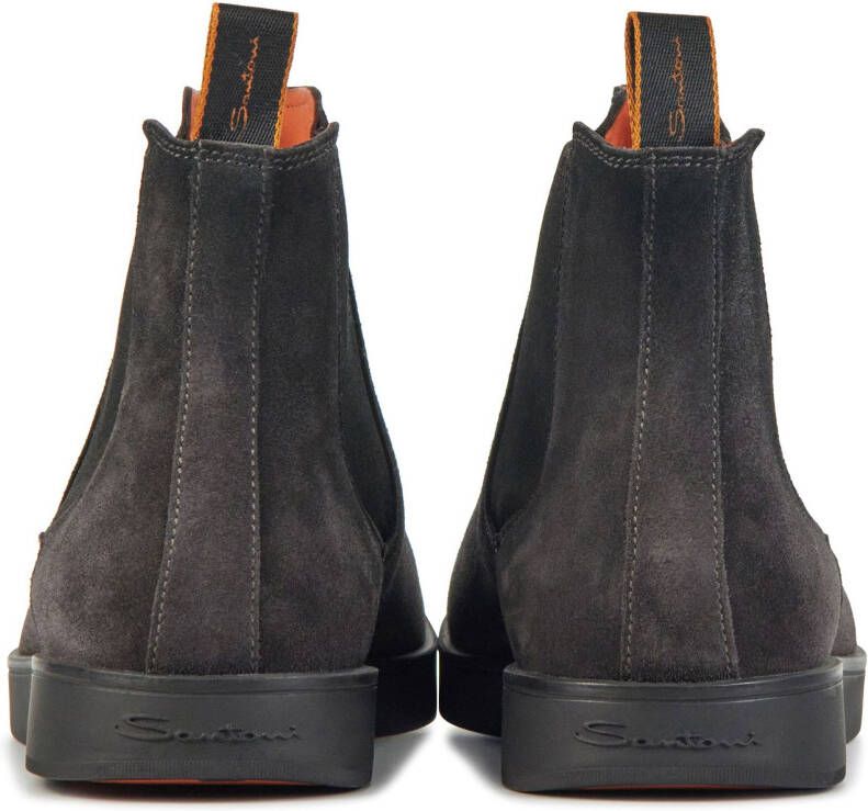 Santoni Heren Leren Boots