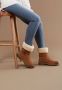 UGG Enkellaarsjes Dames Laarzen Damesschoenen Suède 1120773 Cognac - Thumbnail 7