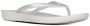 FitFlop ™ IQushion Ergonomic Teenslippers Dames Zilver - Thumbnail 2