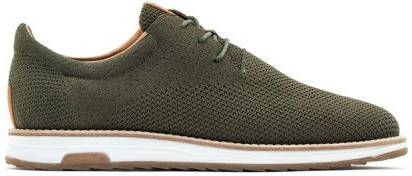 Rehab Footwear Nolan Knit | Groene veterschoen