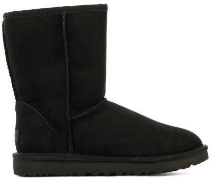 UGG Dames Enkellaarsjes in Suede (Zwart)