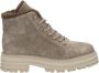 ALPEWOMAN 2507 veterschoenen dames grijs taupe suede - Thumbnail 1